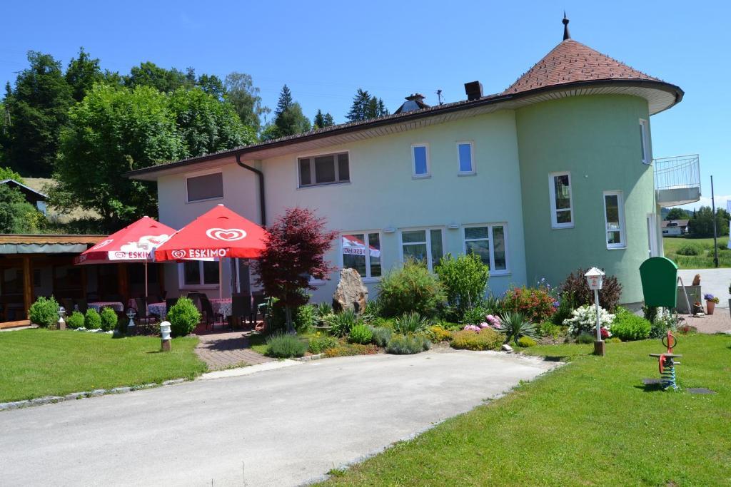Pension Karawankenblick Moosburg Esterno foto
